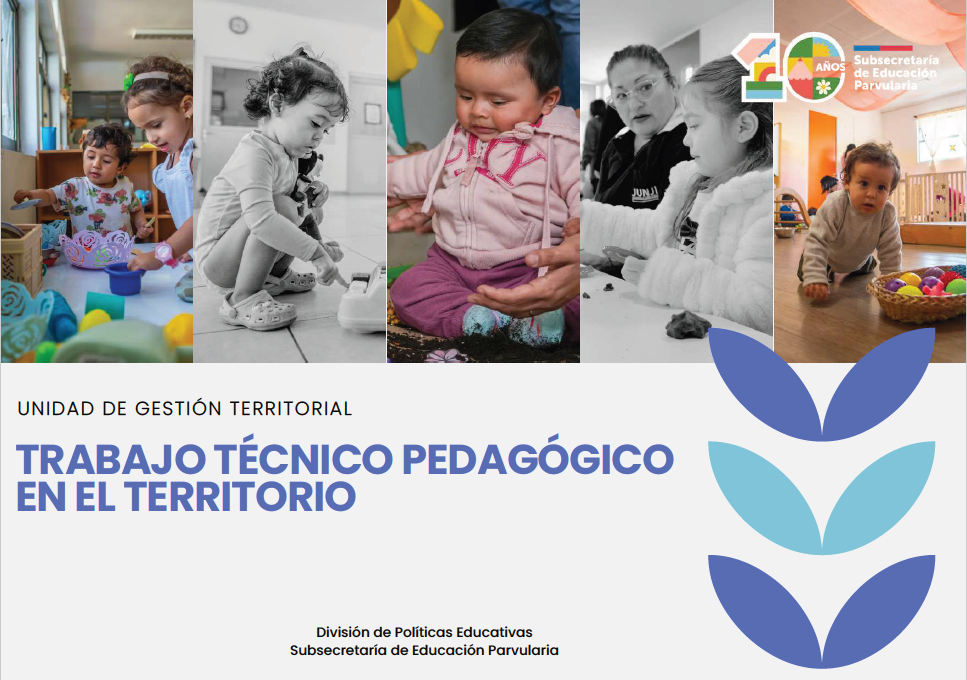 Portada del documento "Trabajo técnico pedagógico en el territorio"
